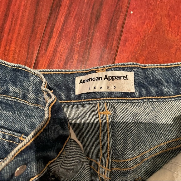 American apparel high waist cuff short - Picture 3 of 4
